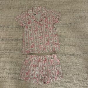 Roller Rabbit x Love Shack Fancy Short Pajama Set